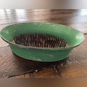 Vintage Metal Pin Flower Frog